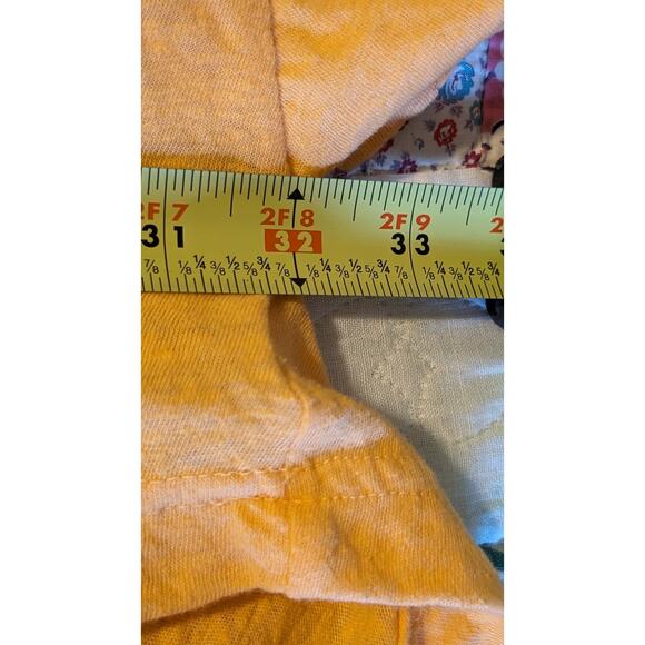 Free People Carrot Ginger Embroidered Dolman Boho Tie Market Tee Womens Sz M - Picture 10 of 11